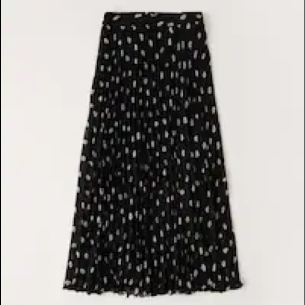 Chiffon long skirt